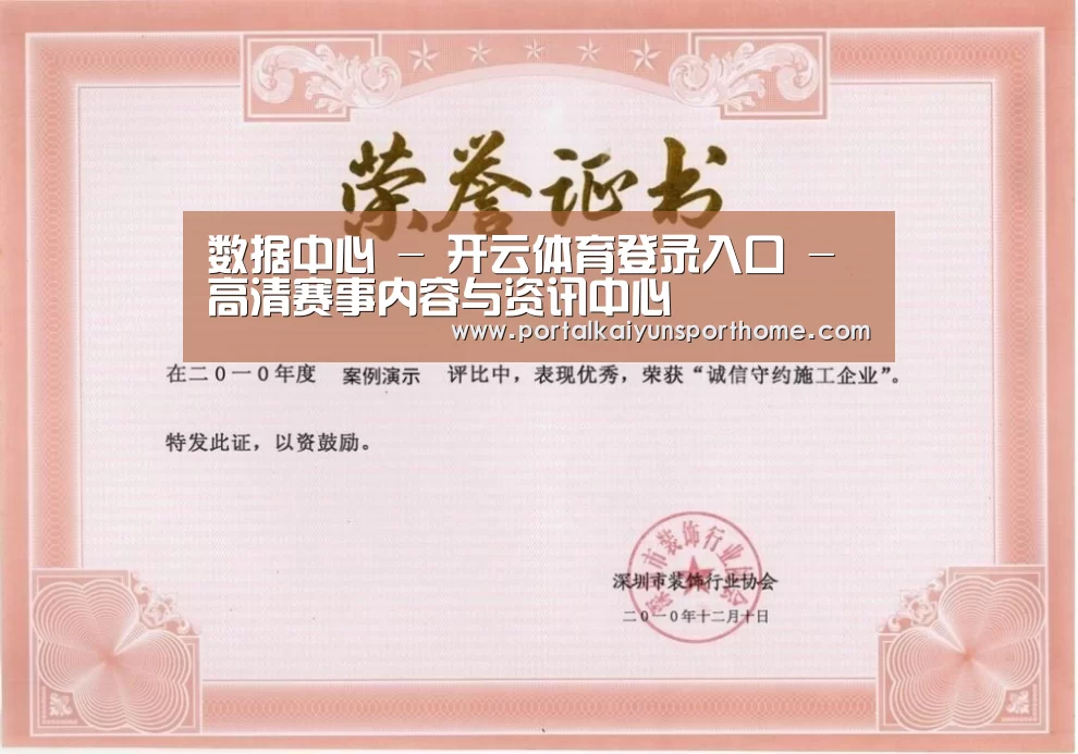 荣誉证书二(图1)